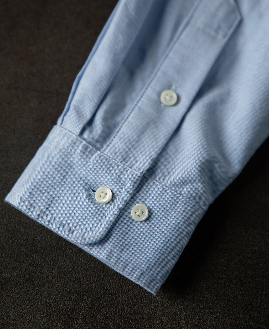 Classic Button-Down Oxford Shirt - Blue