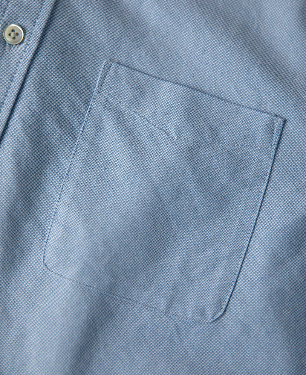 Classic Button-Down Oxford Shirt - Blue