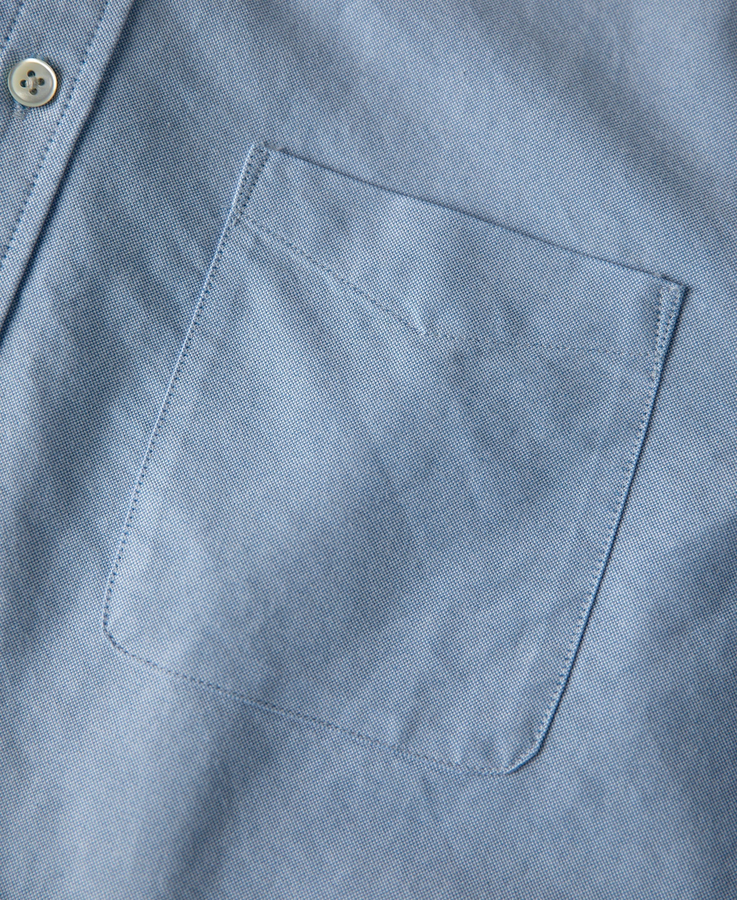 Classic Button-Down Oxford Shirt - Blue