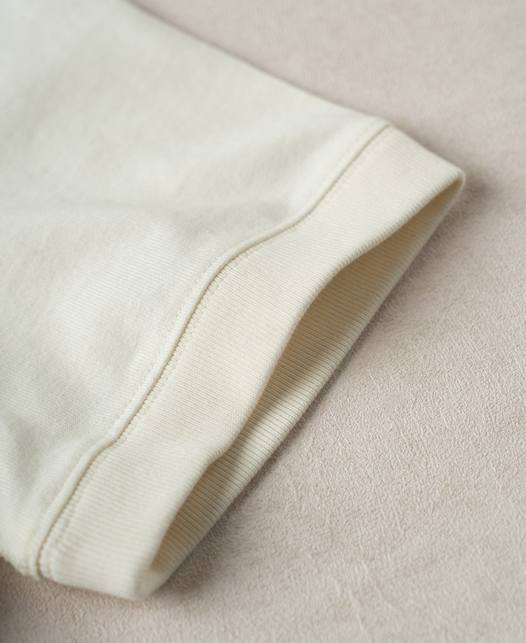 1950s V-Gusset Cotton T-Shirt - White