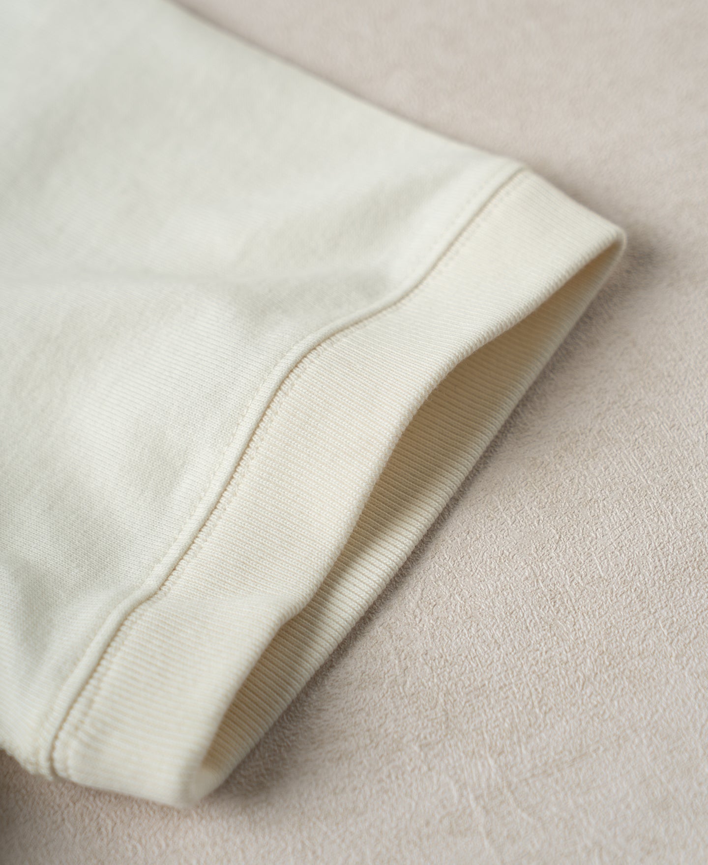 1950s V-Gusset Cotton T-Shirt - White