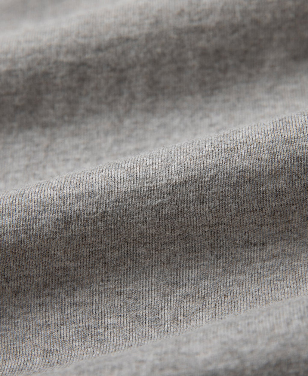 1940s Slub Cotton Henley Pocket T-Shirt - Gray