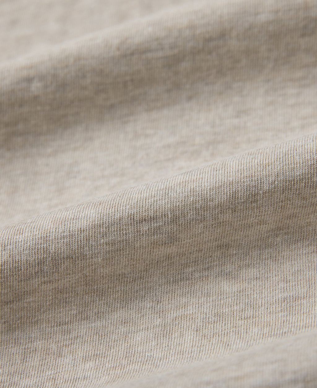 1940s Slub Cotton Henley Pocket T-Shirt - Oats