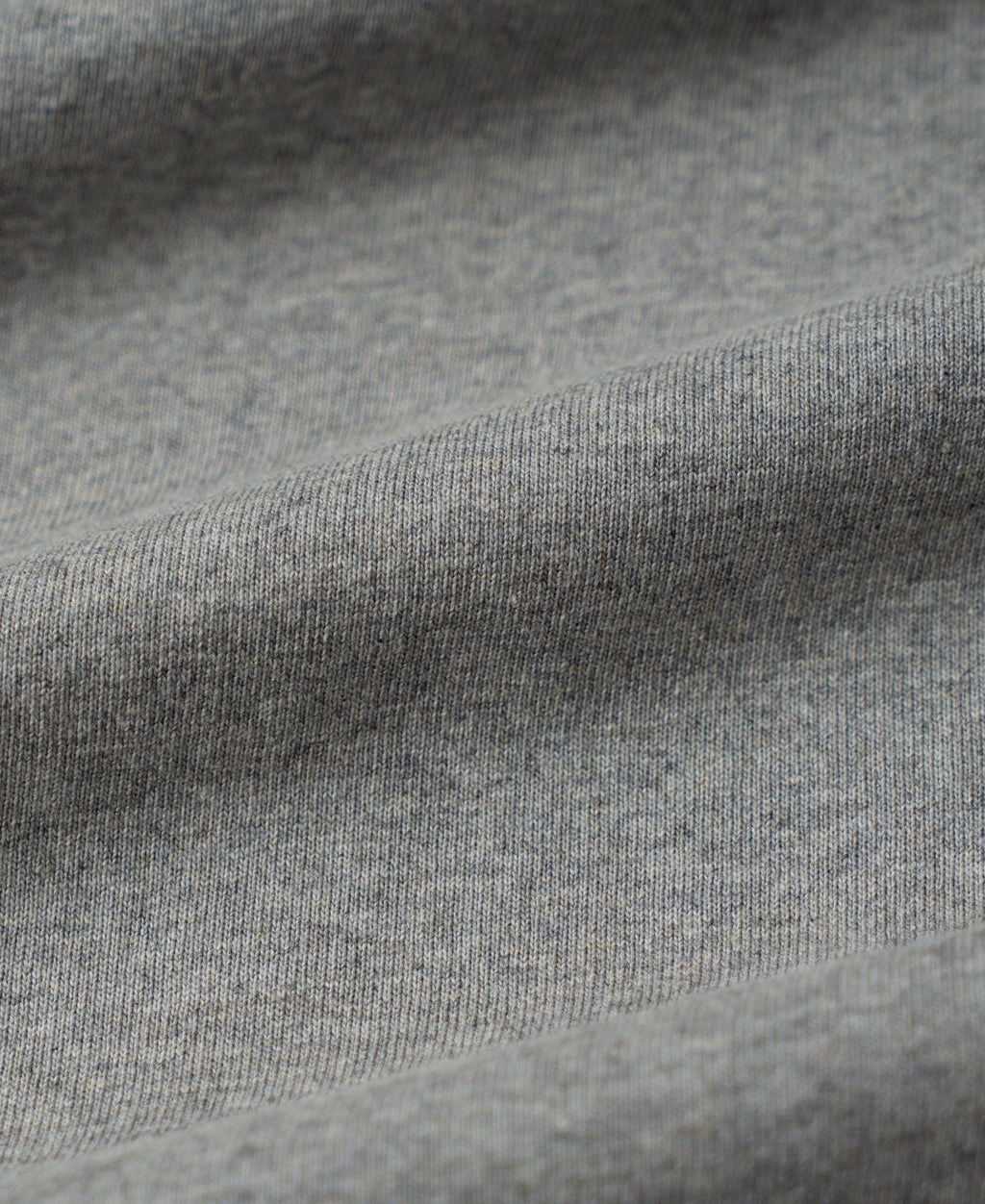 1950s V-Gusset Cotton T-Shirt - Heather Gray