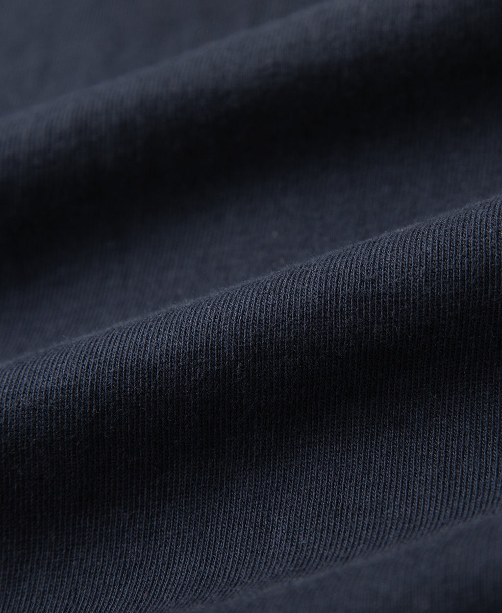 Cotton Tubular Crewneck T-Shirt - Indigo