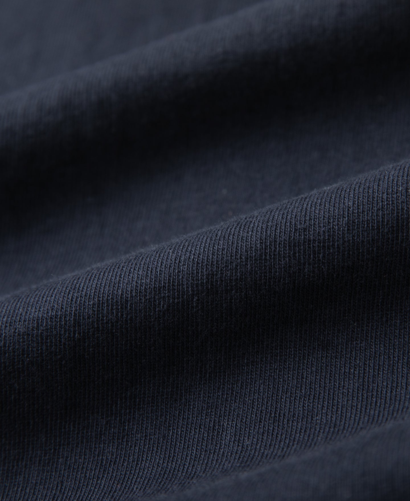 Cotton Tubular Crewneck T-Shirt - Indigo