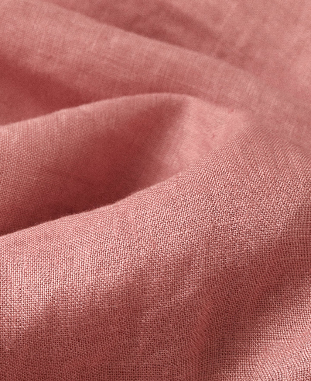 Cuban Collar Linen Shirt - Pink