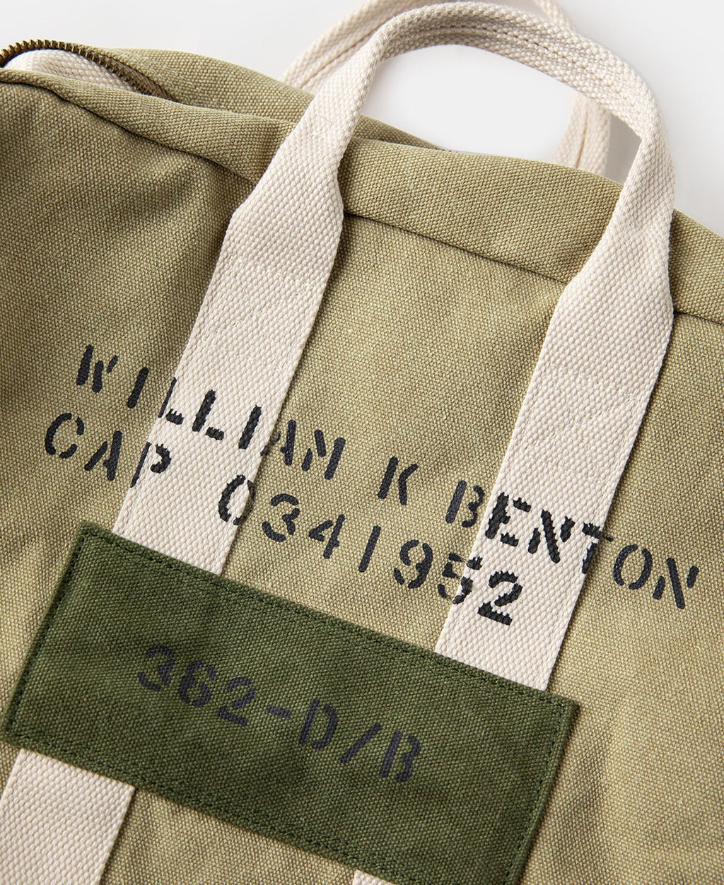 Cotton Canvas Crossbody Messenger Bag