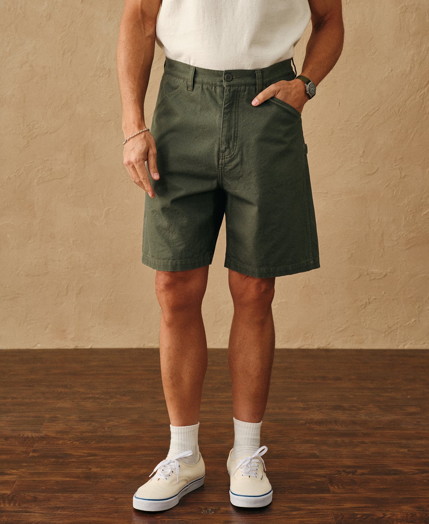 Duck Canvas Carpenter Cargo Shorts