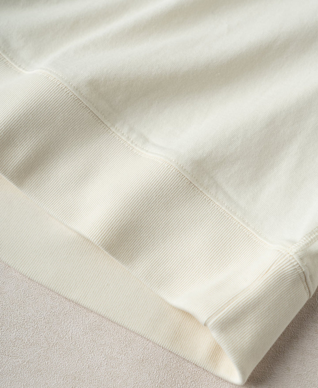 1950s V-Gusset Cotton T-Shirt - White