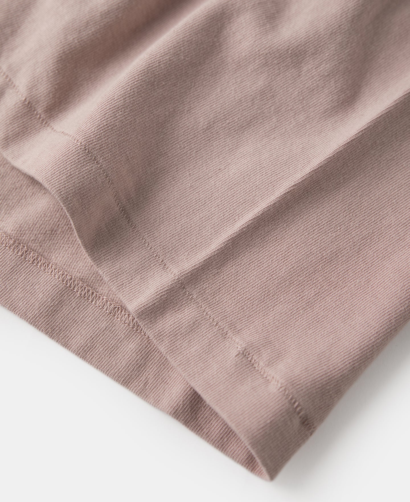 Cotton Tubular Crewneck T-Shirt - Pink