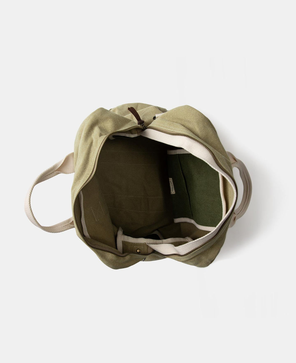 Cotton Canvas Crossbody Messenger Bag