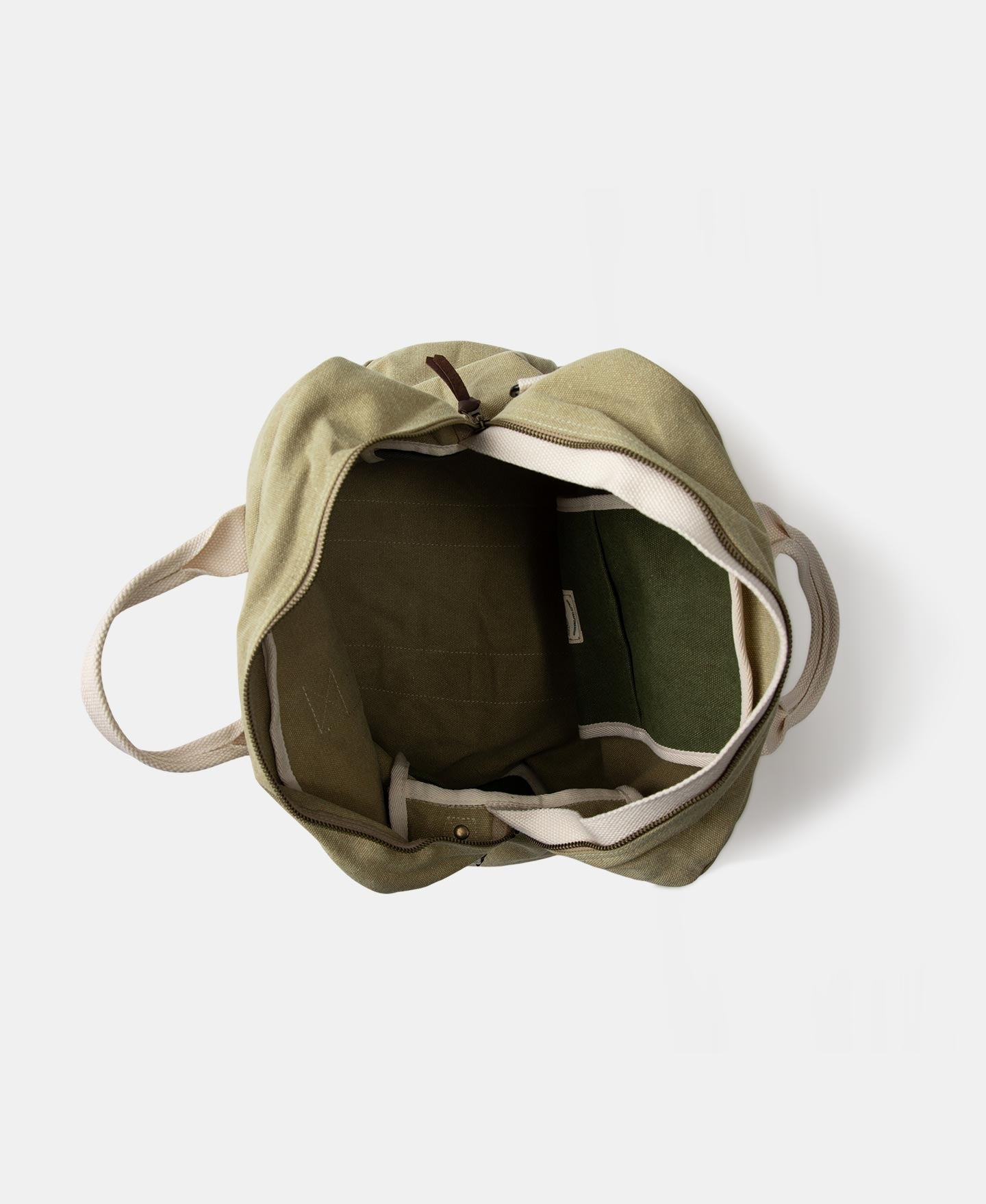 Cotton Canvas Crossbody Messenger Bag