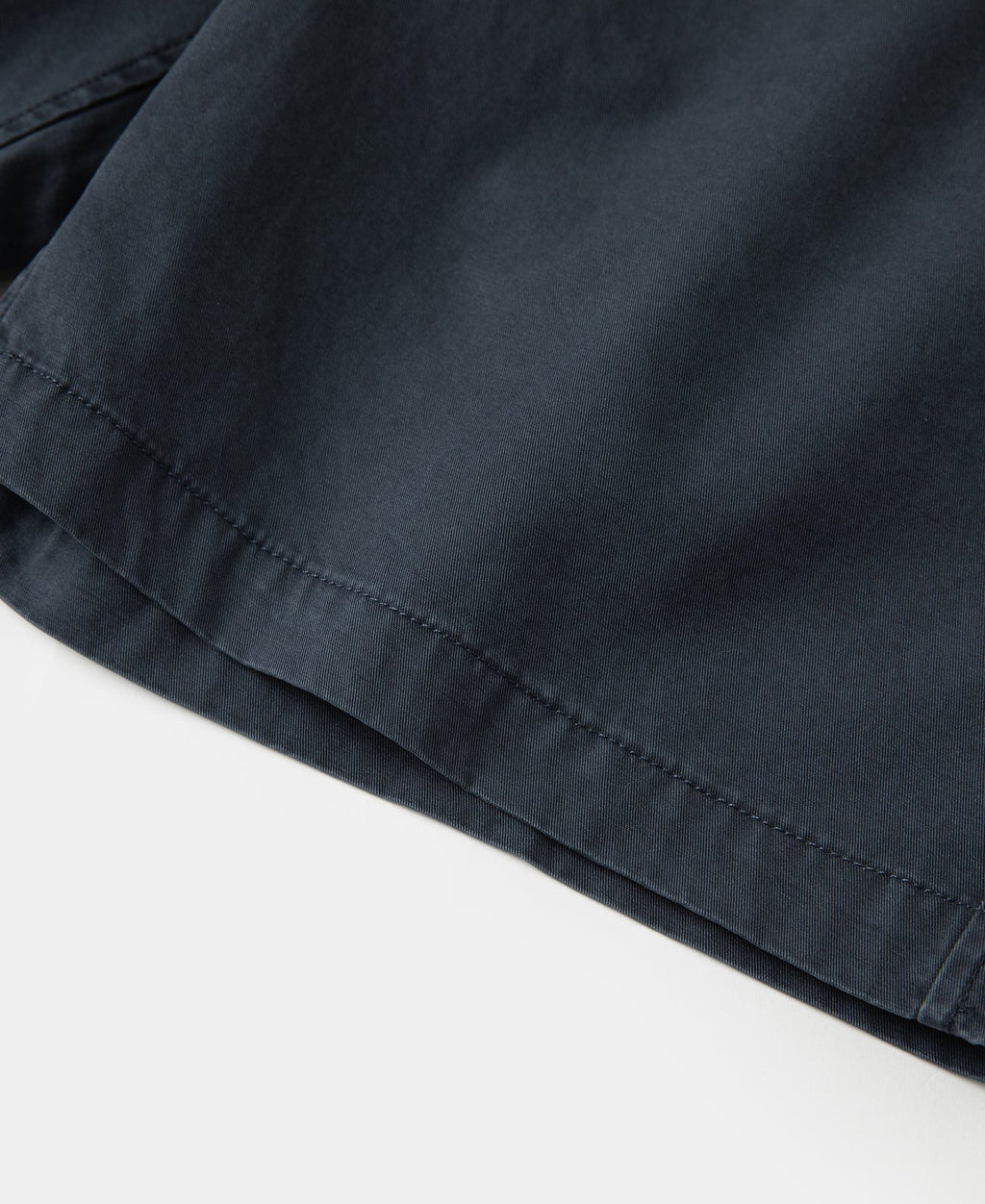 1930s Washed Officer Chino Shorts - Navy