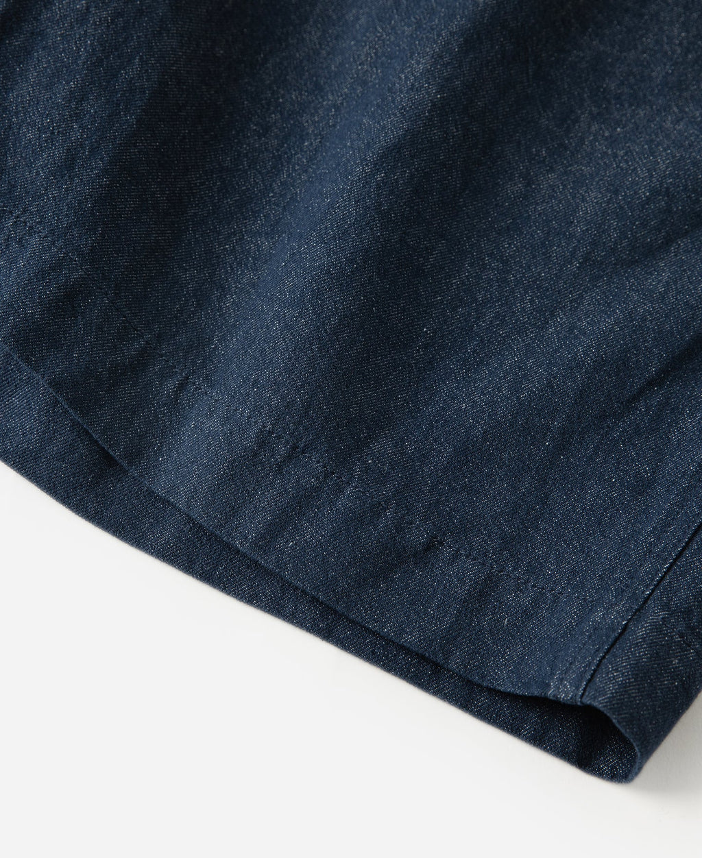 Relaxed Double-Pleated Hemp-Cotton Shorts