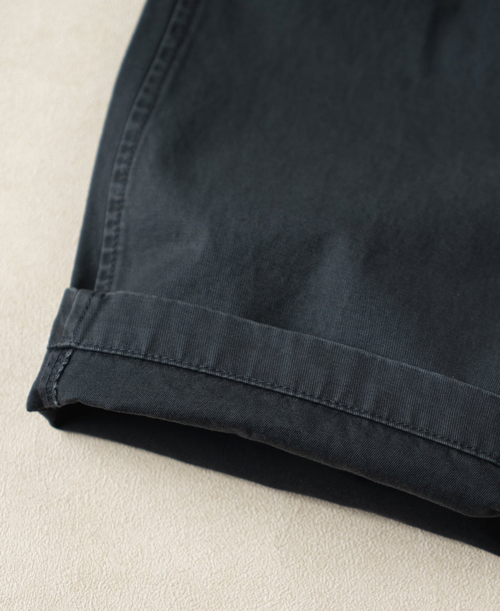 Vintage Washed Tapered 5-Pocket Pants - Navy