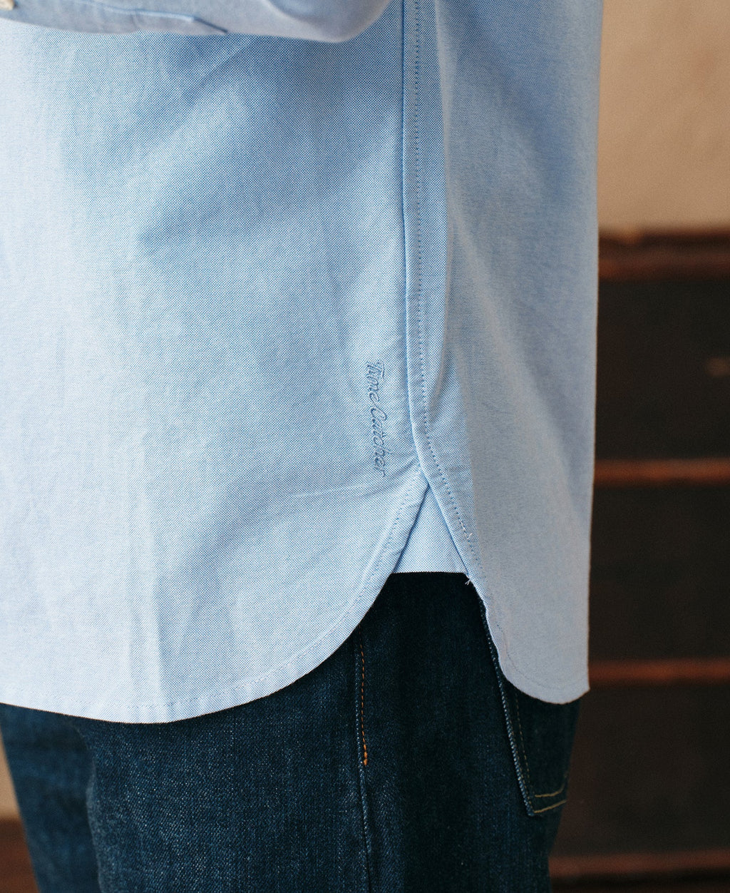 Classic Button-Down Oxford Shirt - Blue