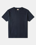Cotton Tubular Crewneck T-Shirt - Indigo