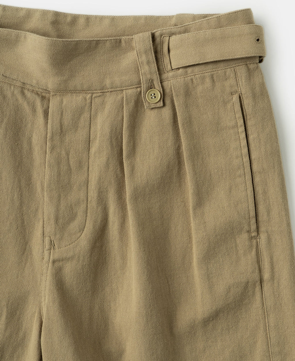 British Army Cotton-Linen Gurkha Shorts - Khaki