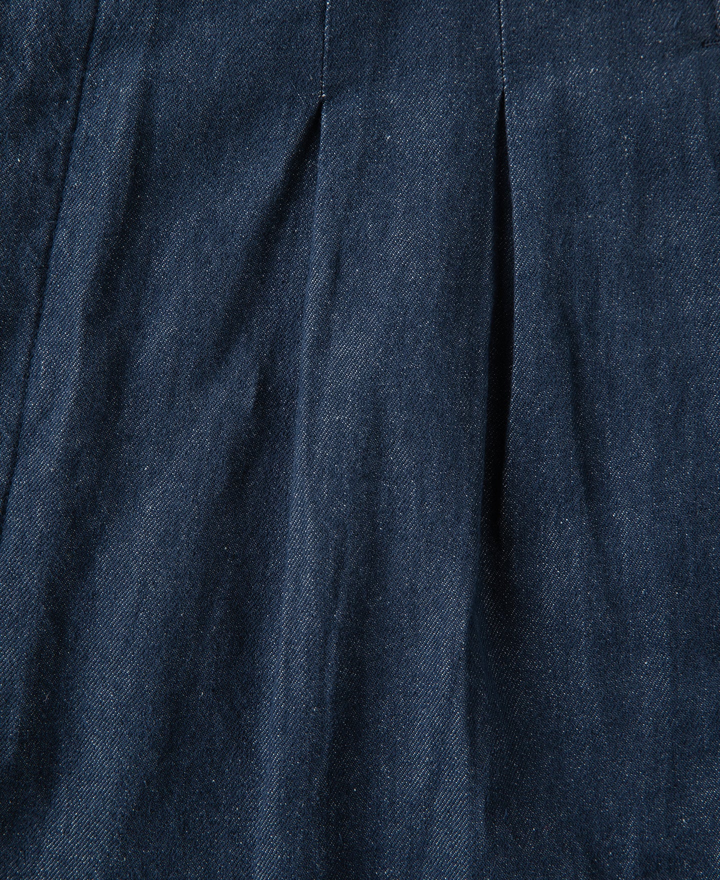 Relaxed Double-Pleated Hemp-Cotton Shorts