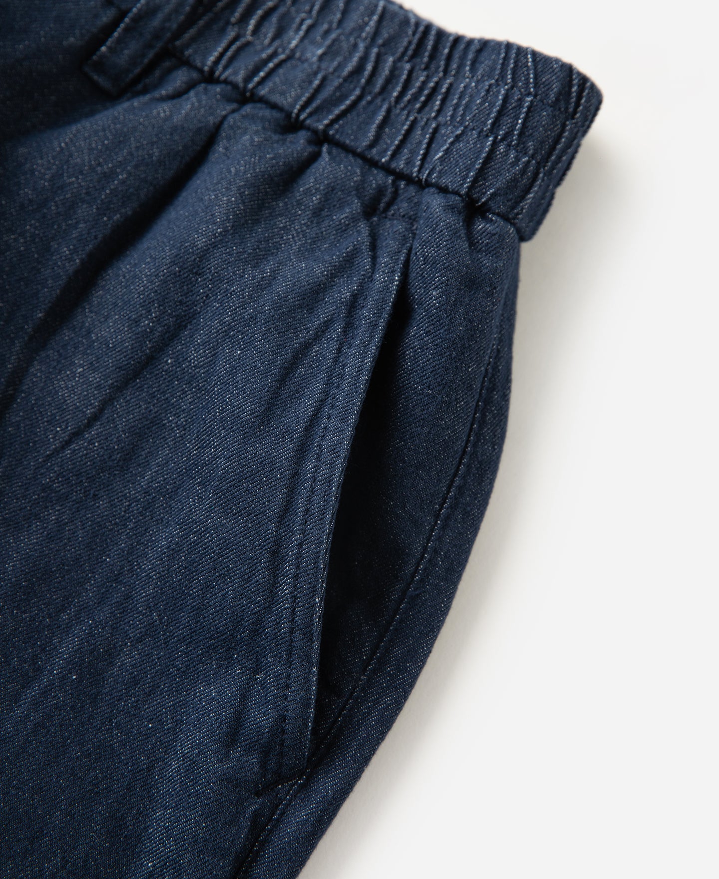 Tapered Hemp-Cotton Blend Pants