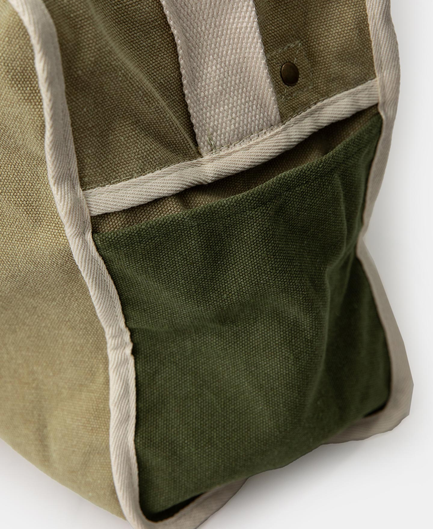 Cotton Canvas Crossbody Messenger Bag