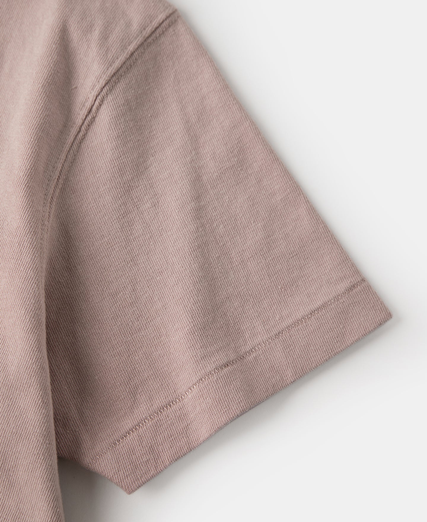 Cotton Tubular Crewneck T-Shirt - Pink