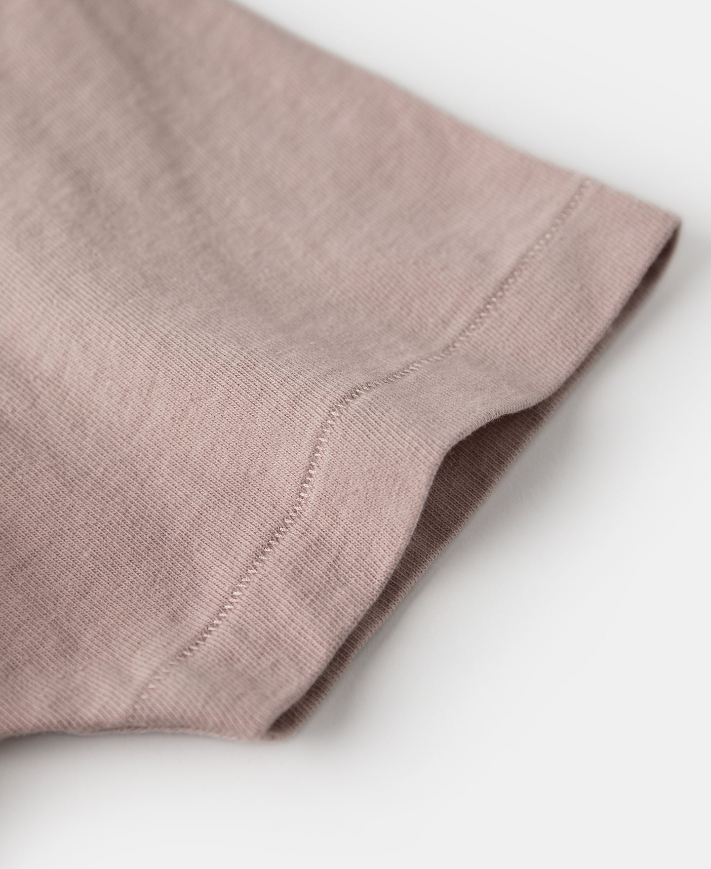 Cotton Tubular Crewneck T-Shirt - Pink