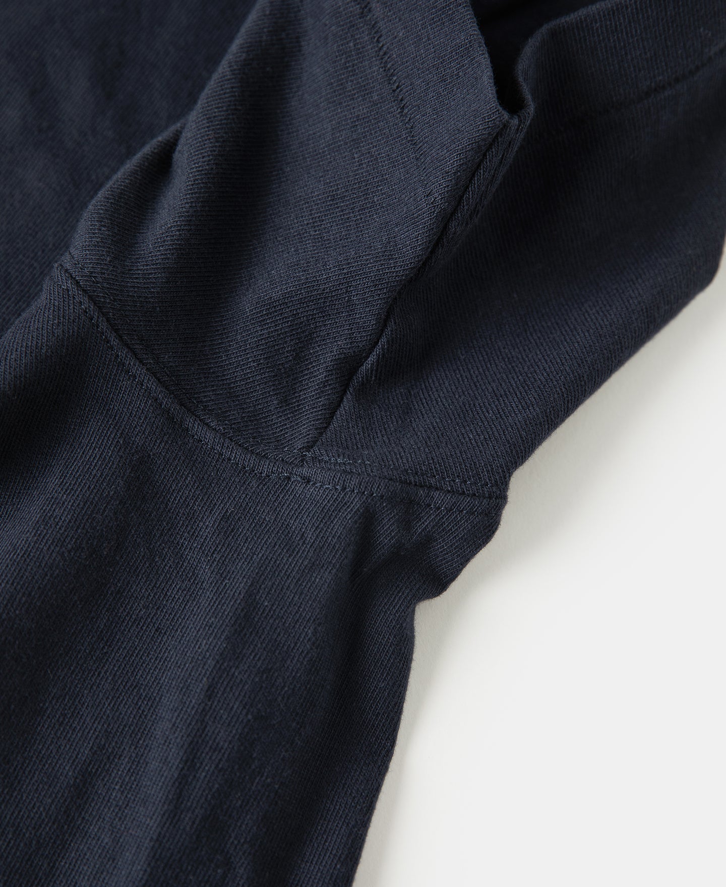Cotton Tubular Crewneck T-Shirt - Indigo
