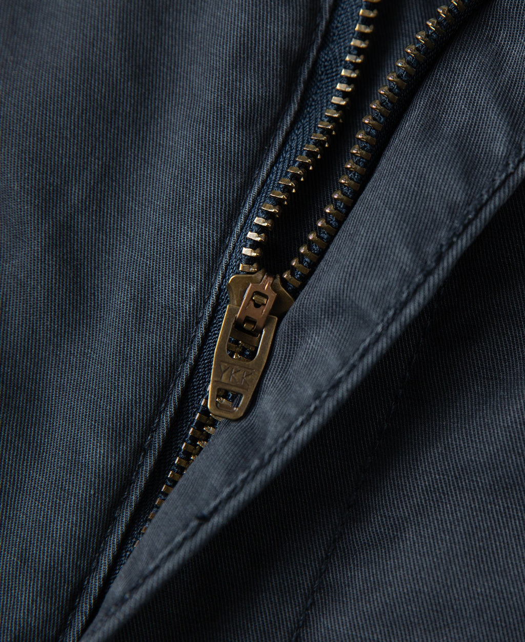 1930s Washed Officer Chino Shorts - Navy