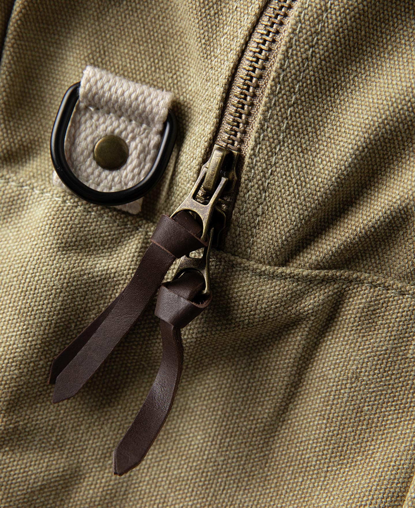 Cotton Canvas Crossbody Messenger Bag
